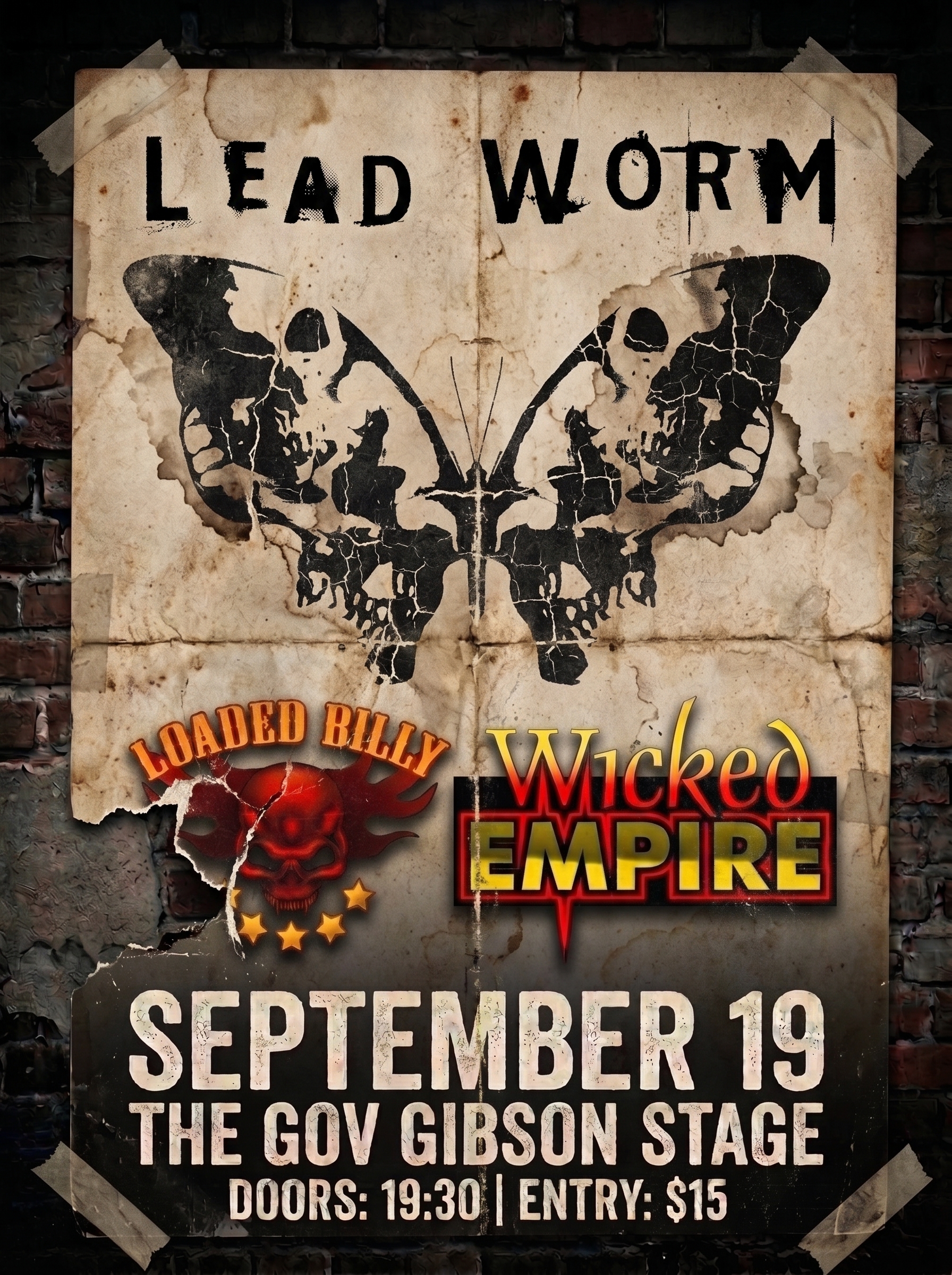 Lead Worm Live at The Gov Gibson Stage